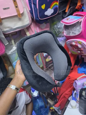 Black Comfortable Neck Pillow