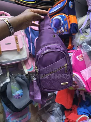 Purple Unisex Chest Crossbody Bags at 600