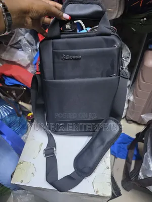 Medium Size Laptop Shoulder Bags in Black at 1200