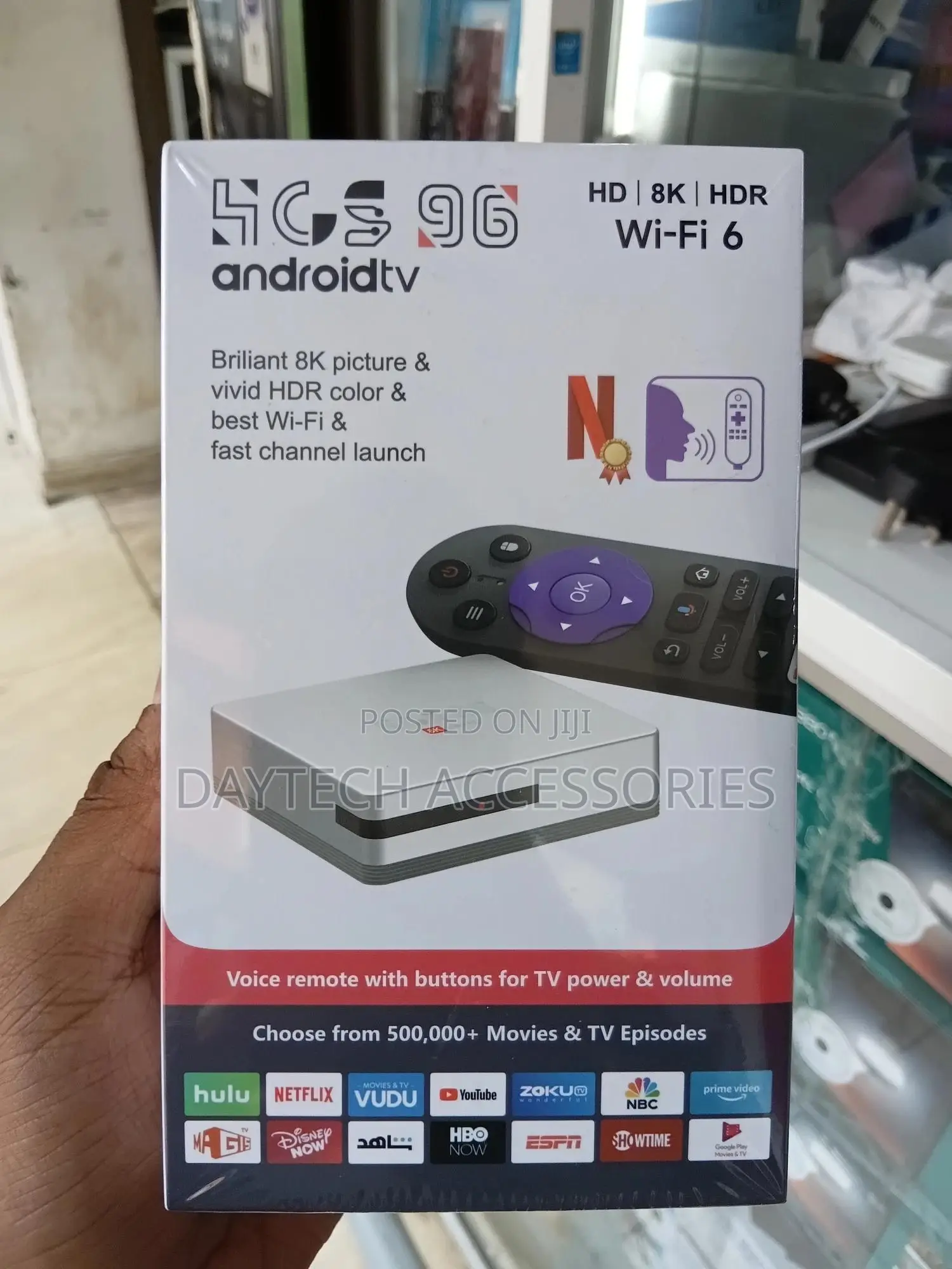 The HCS 96 Android Tv Box.