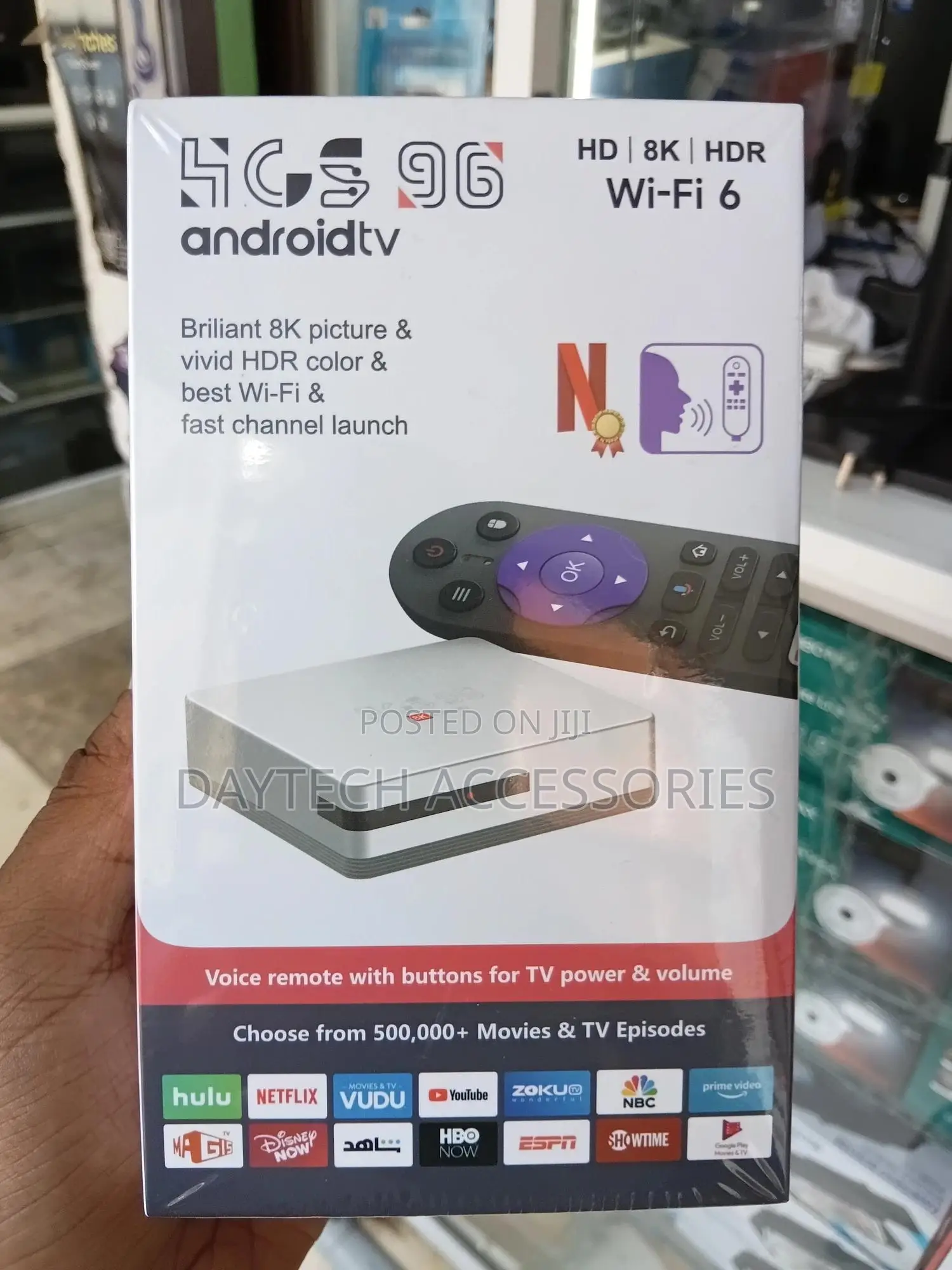 The HCS 96 Android Tv Box.
