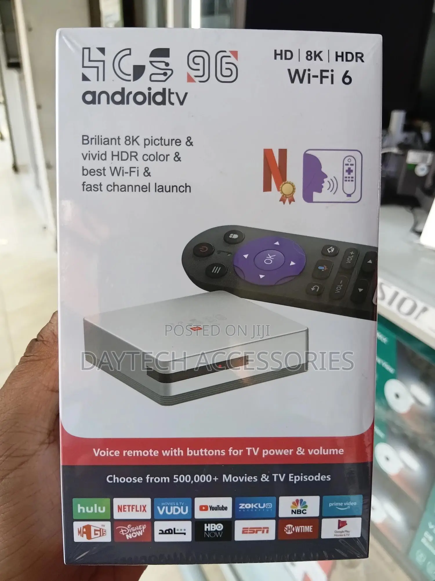 Android 13.0 Hcs96 Hd Tv Box 4gb /64gb