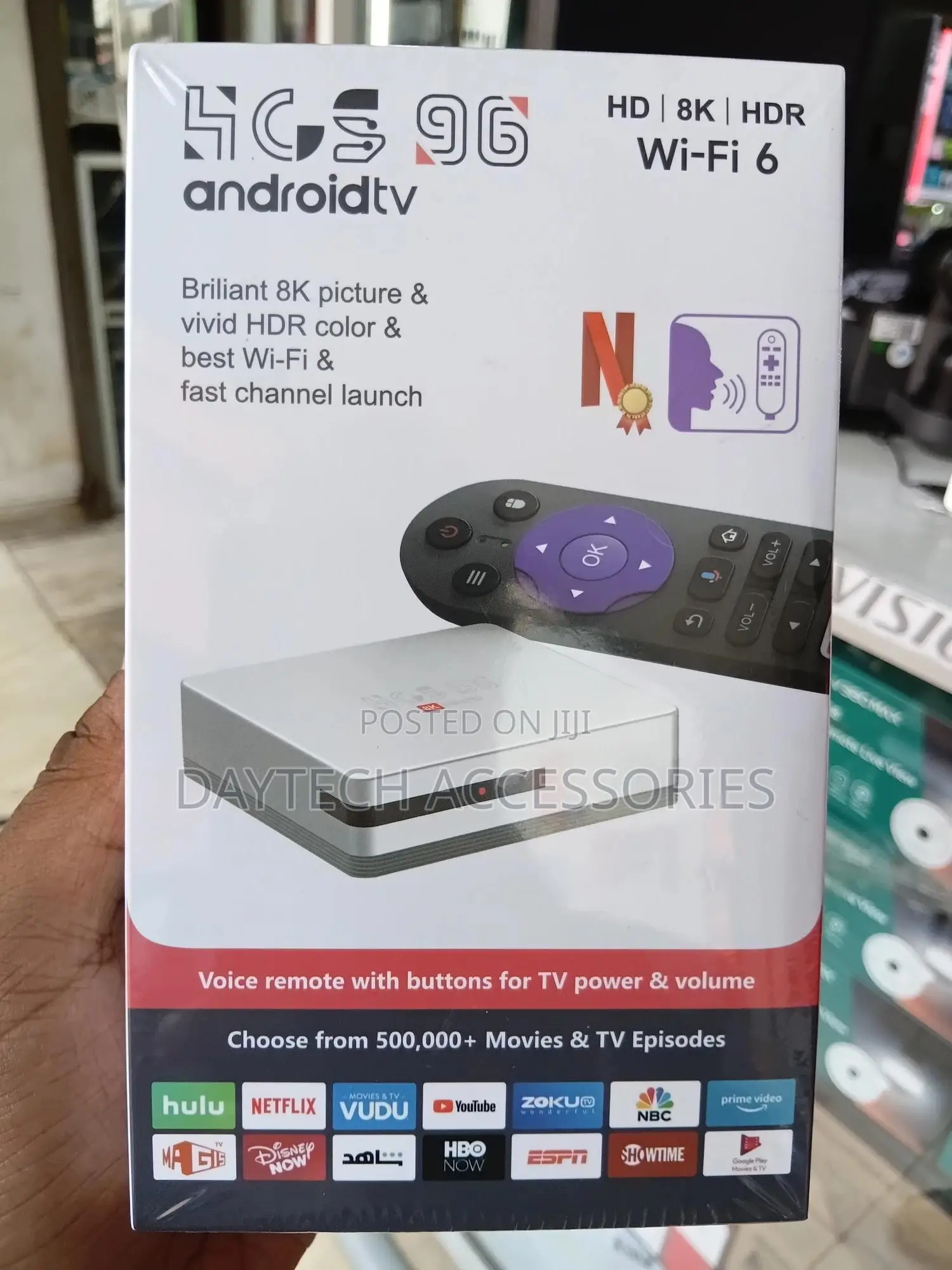 Android 13.0 Hcs96 Hd Tv Box 4gb /64gb