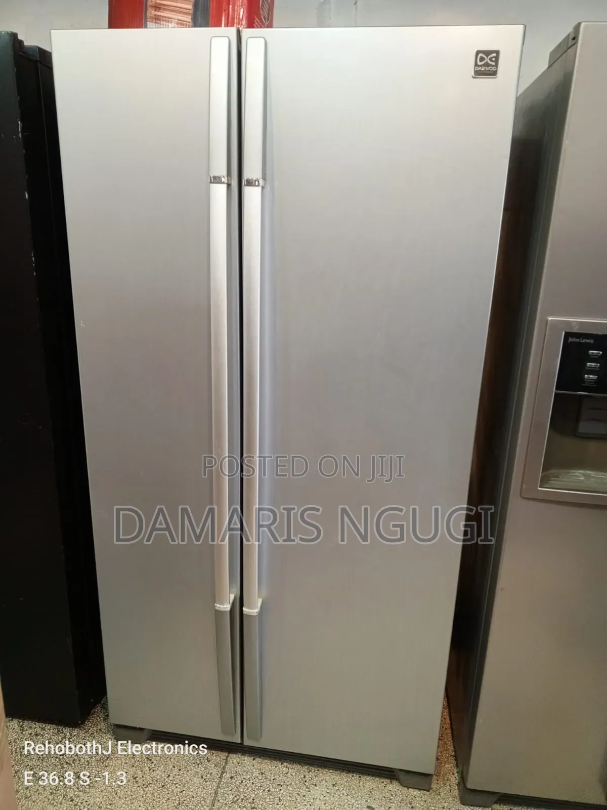 Exuk Clean Side by Side Fridge