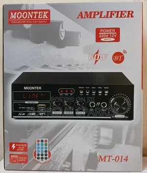 Moontek Mt-014 Stereo Audio Amplifier, 60w.