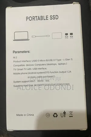 M.2 SSD Enclosure Usb-C 3.1 (Ngff/Sata) – Portable SSD Case