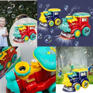 Bubble Machine Train Toy