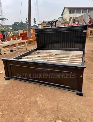 Woodnetic Sheesham Mahogany Solid Bed 6*6