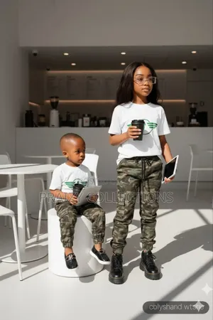 Unisex Combat Trouser + Tshirt Set
