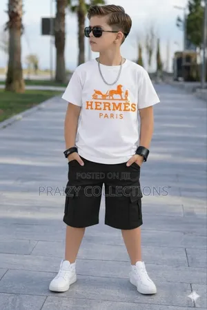 Hermes 2 Piece Short Set