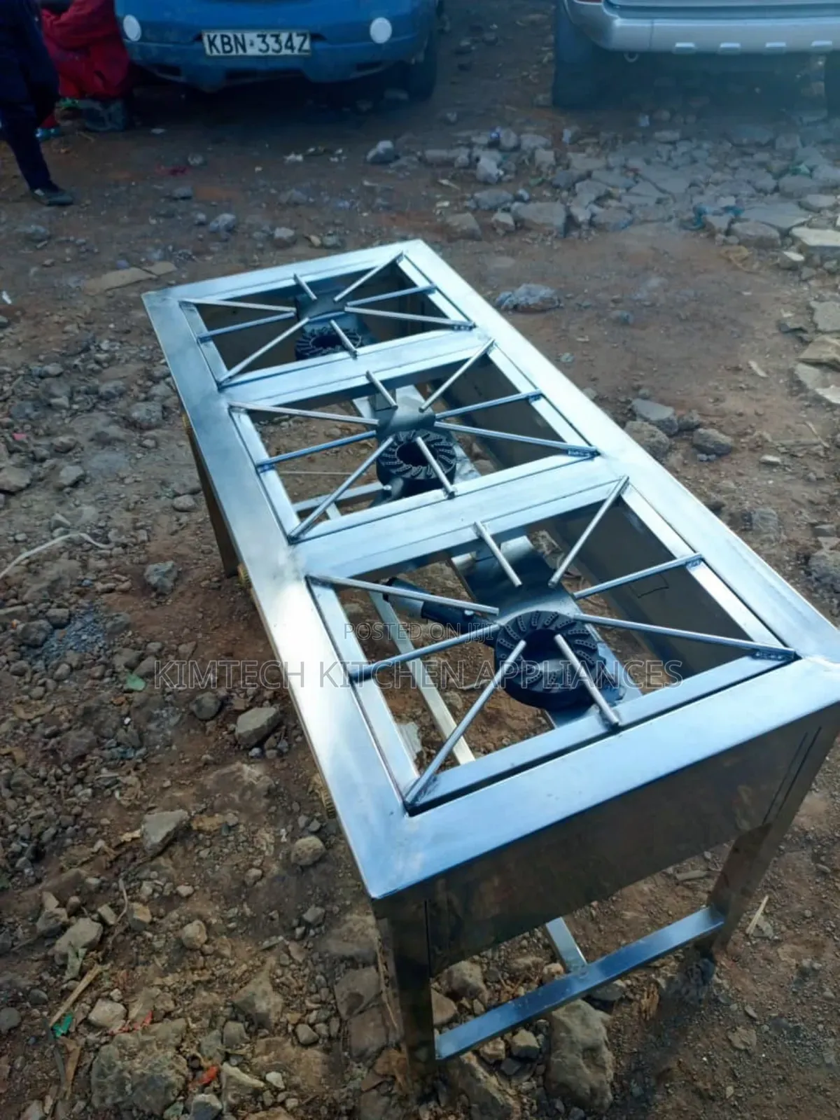 Heavy Stainless Steel 3burner Gas Cooker