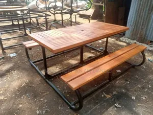 Outdoor Wooden Metallic Benches for Sale