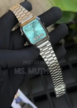 Stainless Steel Casio Vintage Aq-230a-2a2mqy Watch