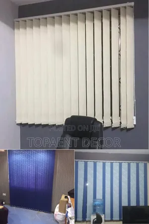 Mixed and Plain Colours Vertical Office Window Blinds