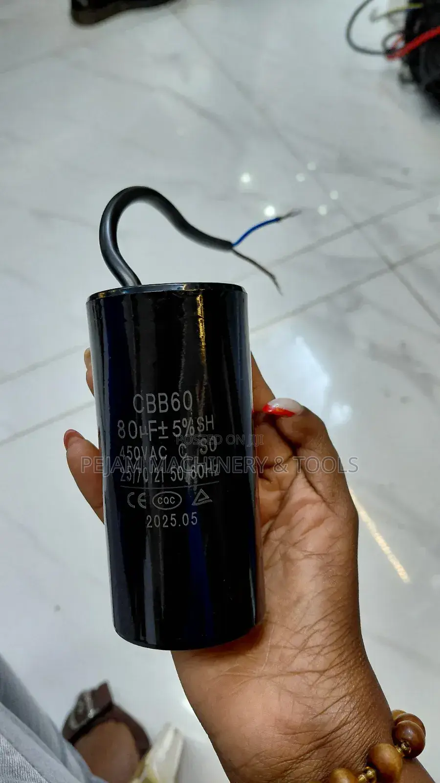 Cbb60 80uf Capacitor 450vac Starting