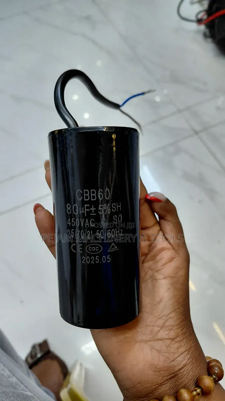 Cbb60 80uf Capacitor 450vac Starting