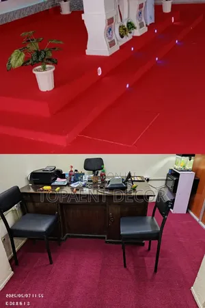 Church Pulpit and Office Coverage With Premium Delta Walltowall Carpet