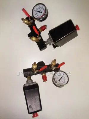 Complete Air Compressor Pressure Control Gauge and Switch
