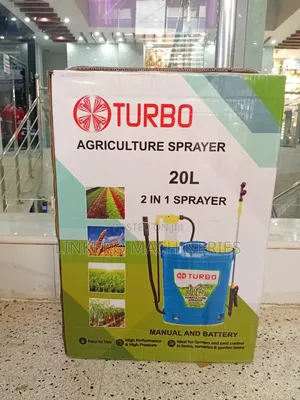 2 in 1 Turbo 20 Litres Manual and Battery Knapsack Sprayer
