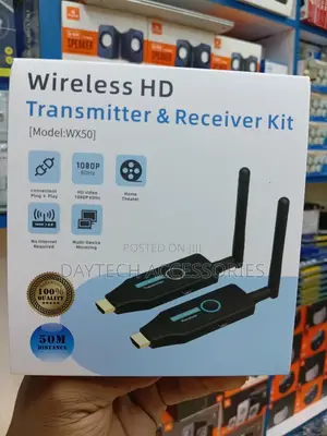50m Hdmi Wireless Transmitter and Receiver 1080p.