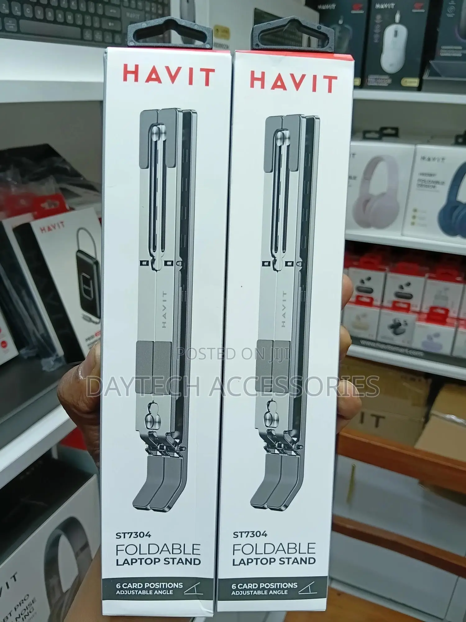 Havit Foldable Laptop Stand - Silver