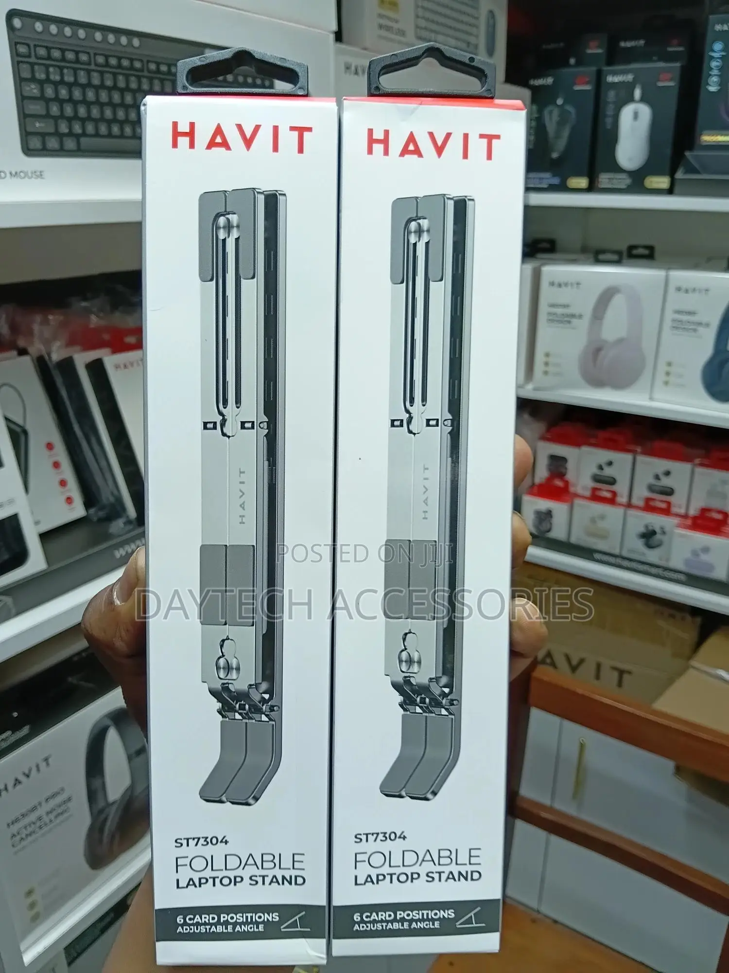 Havit Foldable Laptop Stand - Silver