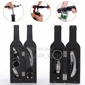 5pcs Bottle Shaped Wine Opener//Corkscrew Set