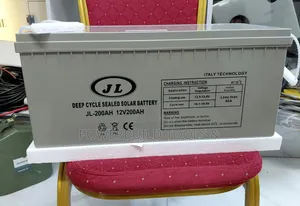 Jl-200ah-12v Deep Cycle Solar Battery With Italian Technology