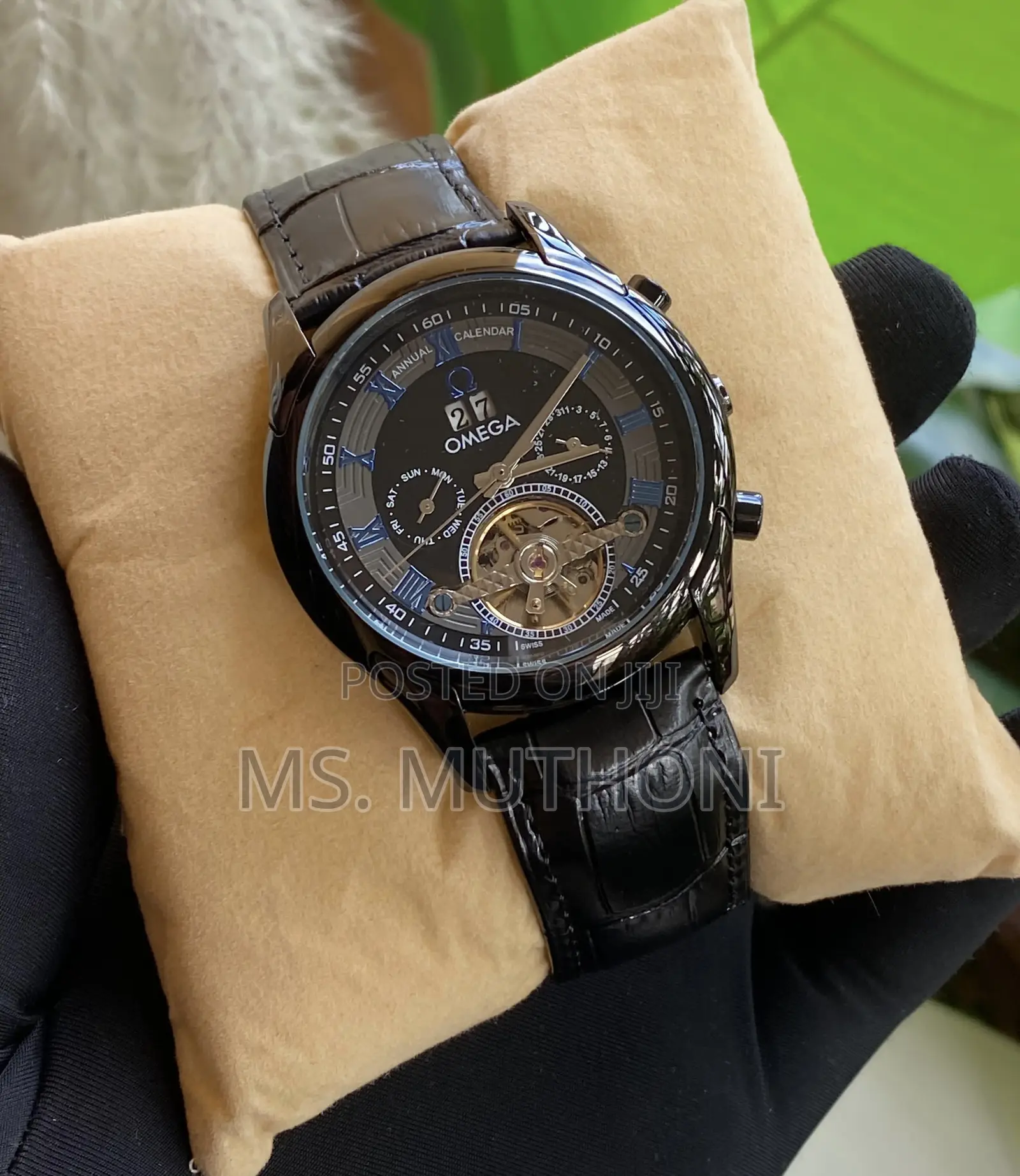 Luxury Tourbillon Automatic Chronograph Watch