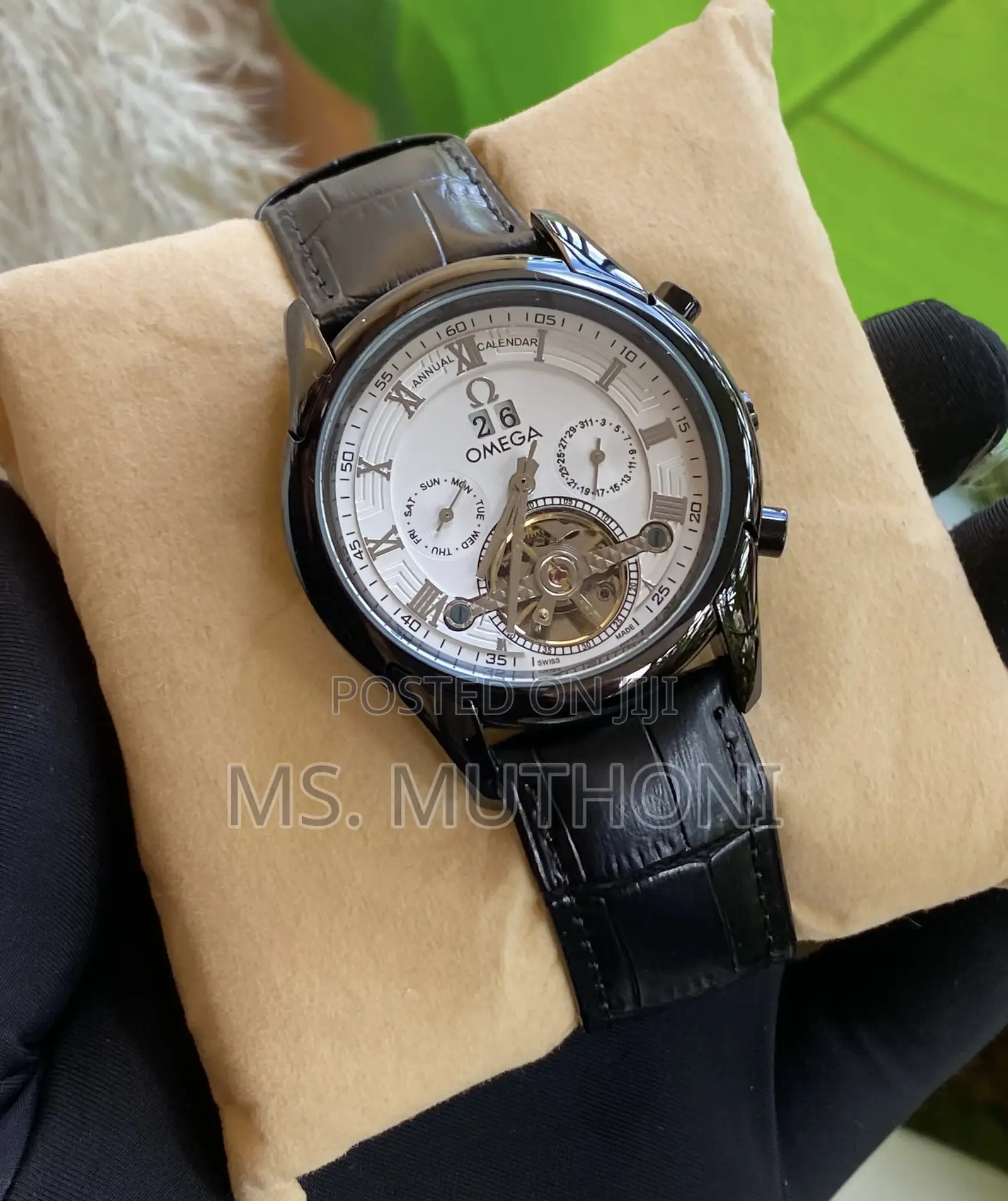 Luxury Tourbillon Automatic Chronograph Watch