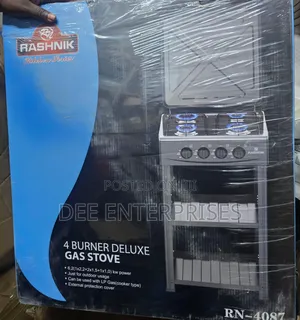 4 Gas Burner Stove Standing Burner Rashnik