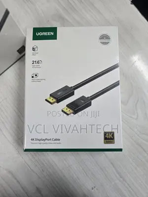 Ugreen Dp Male to Male Cable 150 Cm -Black
