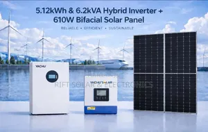 5.12kwh 6.2kva Home Solar Solution - (6)610w Solar - Free Installation