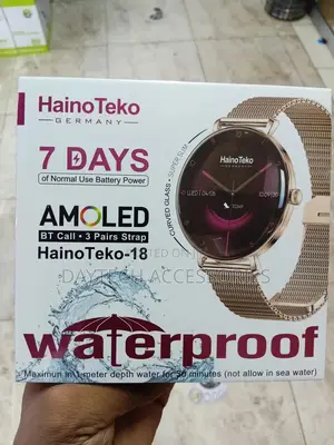 Hainoteko Hainoteko-18 Smart Watch With Round Amoled Display.