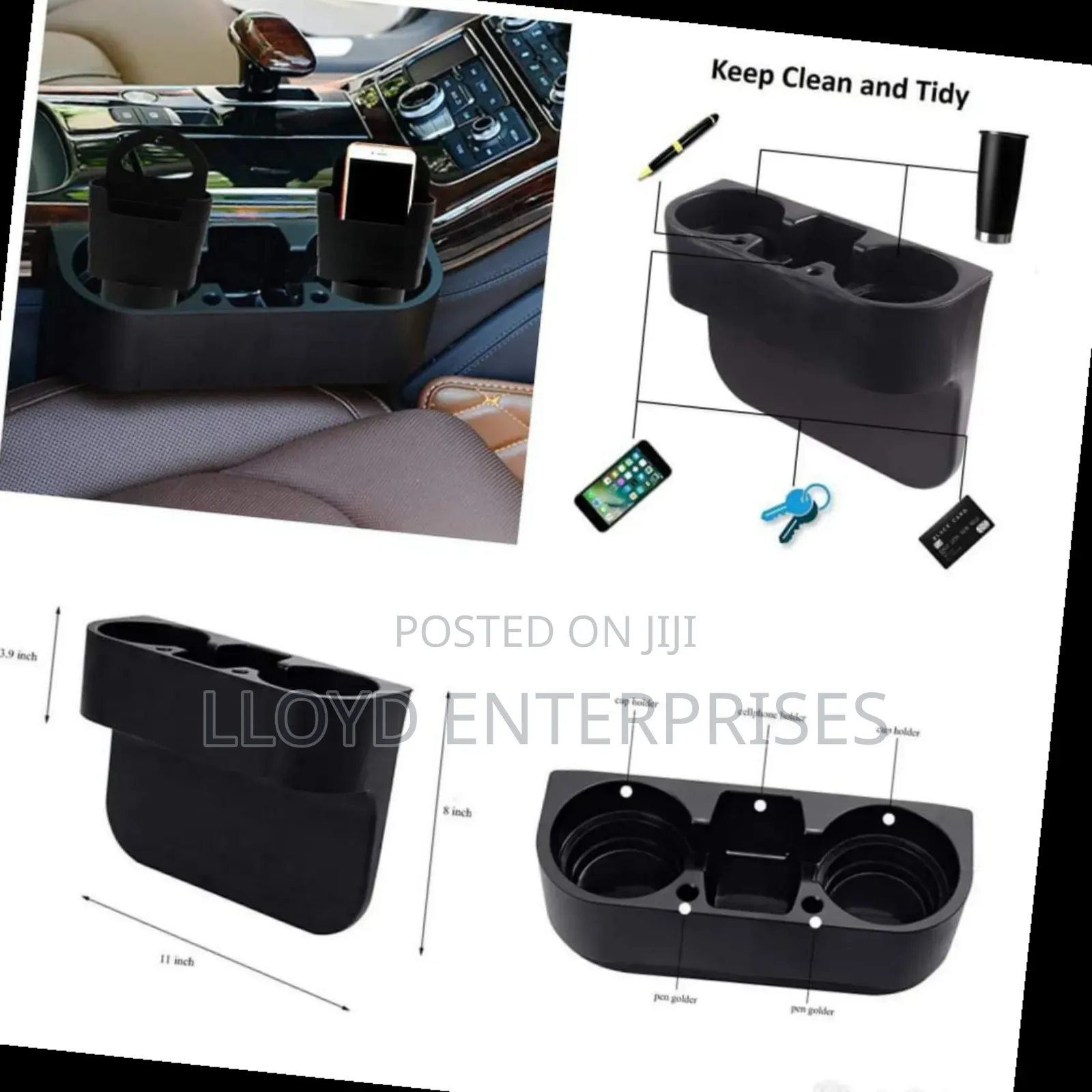 Car Cup Holder-Hard Plastic