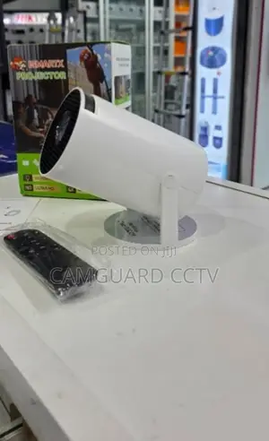 Hy300 Pro Portable Projector With Wifi Mini Projector With Android Tv