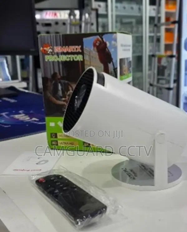 Hy300 Pro Portable Projector With Wifi Mini Projector With Android Tv