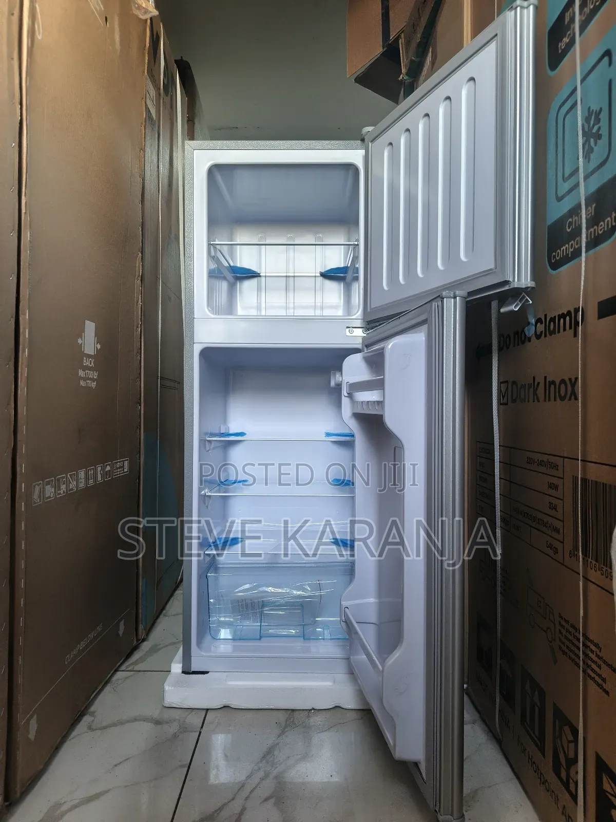 138l Nunix Fridge With a Freezer