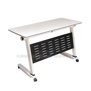 Office Table; Foldable Office Desk Table White
