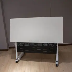 Office Table; Foldable Office Desk Table White