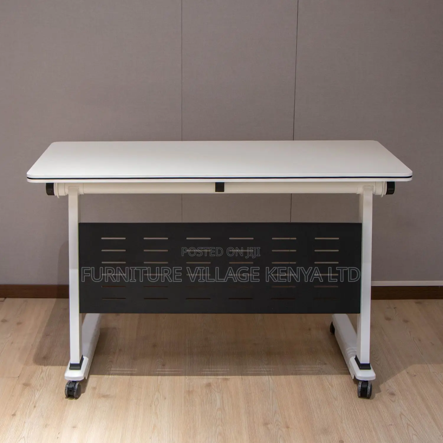 Office Table; Foldable Office Desk Table White