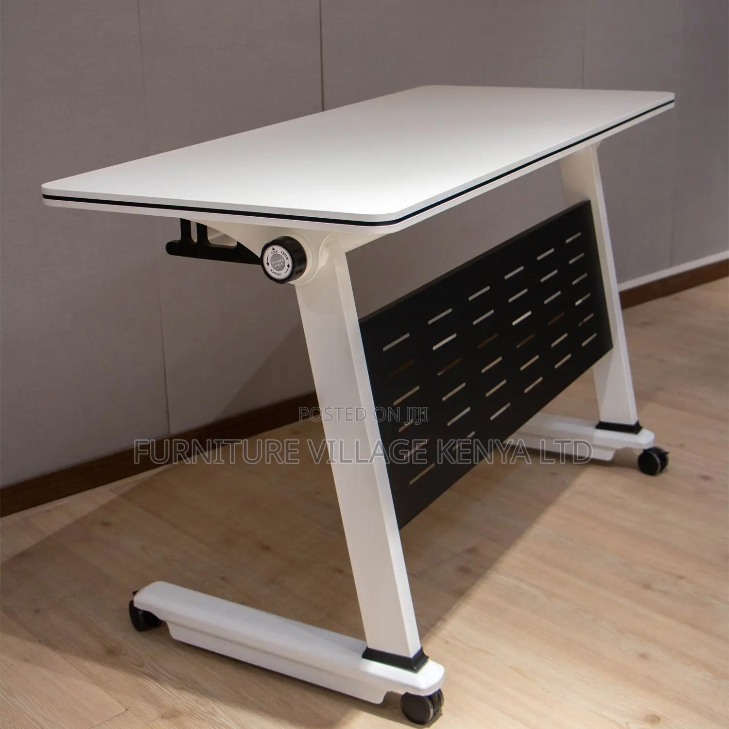 Office Table; Foldable Office Desk Table White