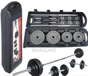 50kg Dumbell Set Chrome