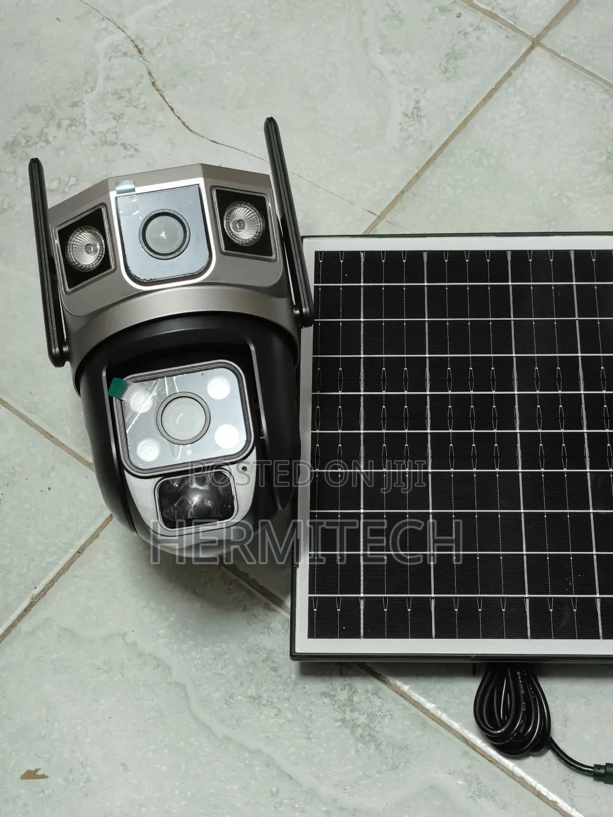Dual Lens 4g Solar Camera Easy Wireless Mounting
