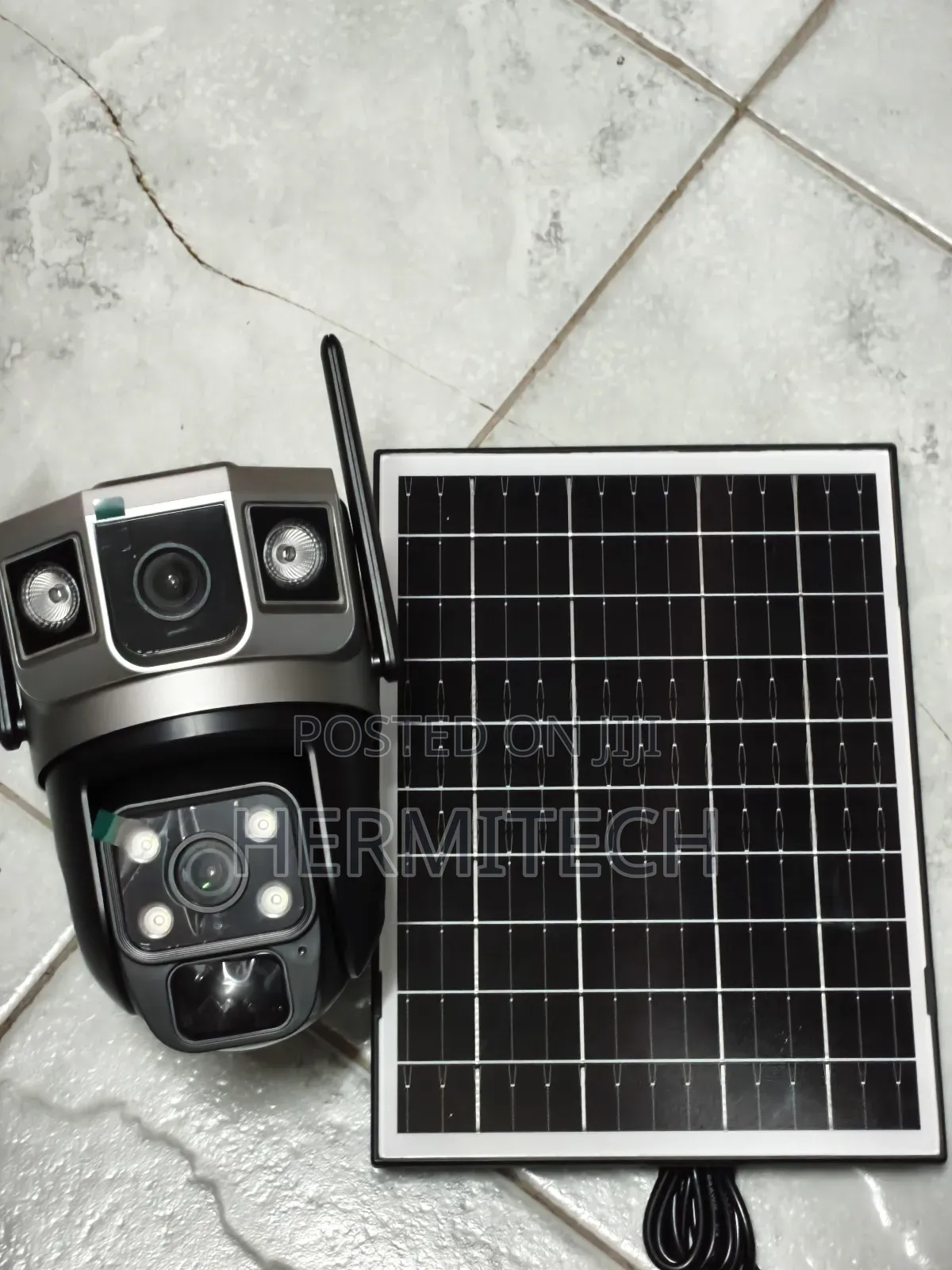 Dual Lens 4g Solar Camera Easy Wireless Mounting