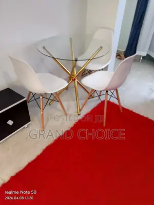 3 Seater Glass Dining Table