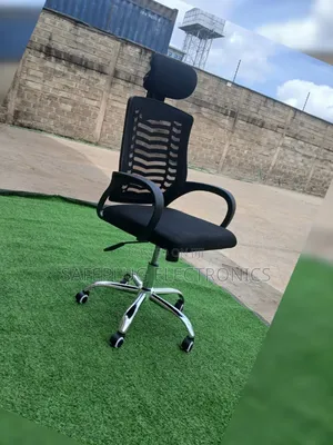 Executive Mesh Chair With Headrest – Stylish