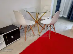 Modern Transparent 3 Seater Dining