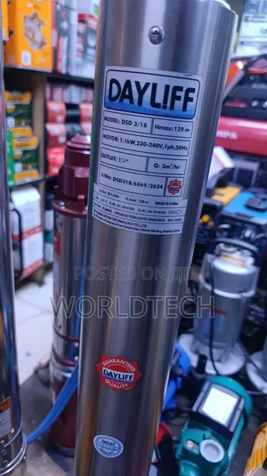 Dayliff 129m Head Submersible Water/Dayliff Electric Submersible Pump