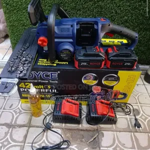 16" Royce Cordless Chainsaw/ 21v Rechargeable Battery Royce Chainsaw